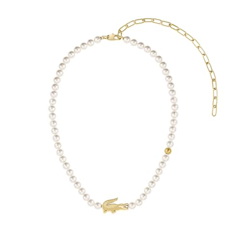 Lacoste Perlenkette Für Männer und Frauen Kollektion MATCHPOINT mit verschiedenen Charms in Gelbgold - 2040429 – Ansicht 1