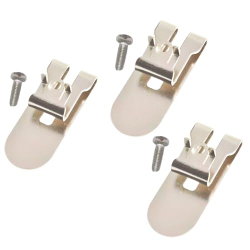3pcs N435687 Belt Clips, Suitable for D-Walt DCF620D2-AR, DCF620D2-B2 Drywall Screwgun part