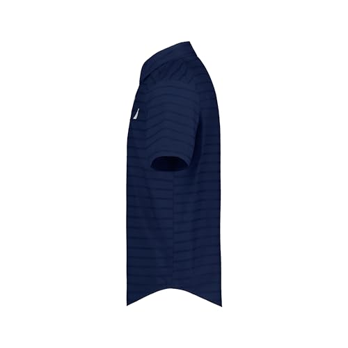 Image of Nautica Boys Short Sleeve Woven Button-Down Shirt. Light Weight & Breathable