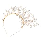Esthétique vintage élégante : ce bandeau orné de bijoux allie les bandeaux de mariage d'antan à des éléments modernes, créant un accessoire intemporel pour les amatrices de coiffures des années 1920, idéal pour les invitées à un mariage. bandeau orné de fausses perles, bandeau bijou pour femme