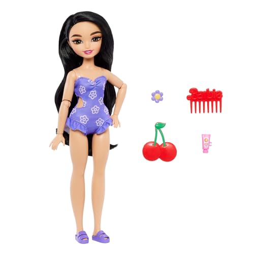 Muñeca Barbie Dream Besties Renee de Playa miniatura 4