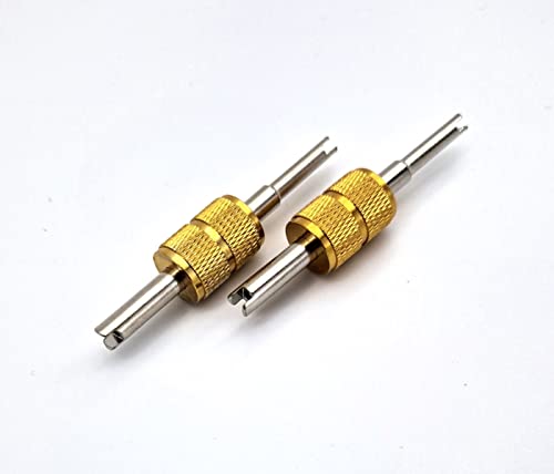 NAAA Extractor de válvulas, herramienta para reparación de neumáticos de coche, destornillador, rojo