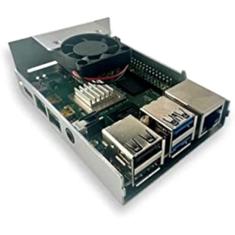 OKdo ROCK 4 Model C+ 4GB Single Board Computer Starter Kit