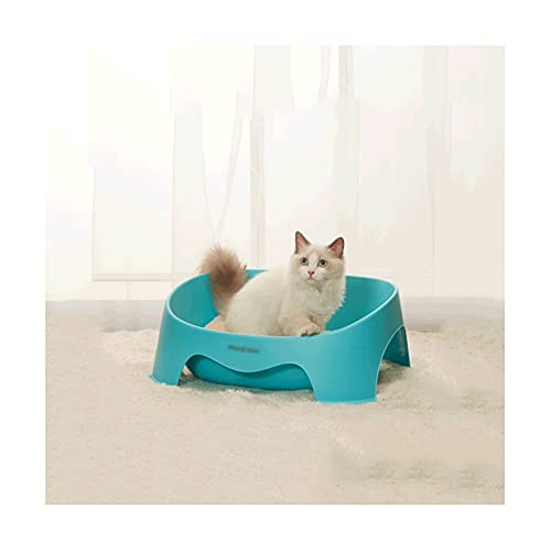 Bac litiere ouvert grand chat toilette chaton anti projection XL