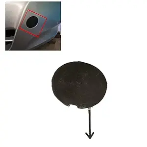 MY IND Car Accessories,Fit for (Honda City Ivtec/Idtec,Type 5,2009/2021)(Honda Amaze/Mobilo) Front Bumper Tow Hook Cover Cap Black ABS Eye Cover Automotive Part-[2368]