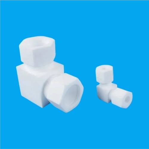 Raccord compression PTFE compact 1mm à coude 90 degrés haute précision - 7