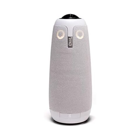 Meeting Owl Pro - 360-Degree, 1080p HD Smart Video Conference Camera, Microphone, and Speaker (Automatic Speaker Focus & Smart Zooming and Noise Equalizing) Cover