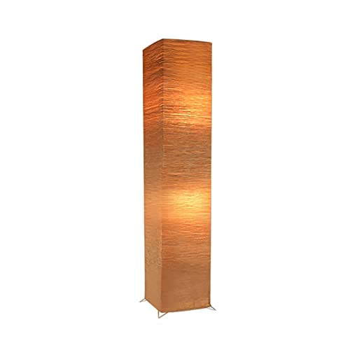 Lampadaire en papier E14 de 123 cm luminaire sur pied contemporain