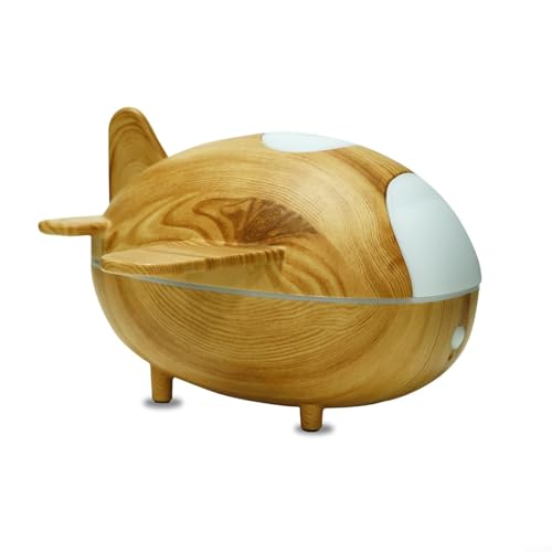 Humidificateur d'huiles essentielles USB diffuseur brume marron - 3