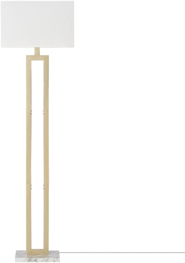 Globe Electric 67046 D'Alessio 58" Tall LED Accent Floor Lamp - Painted Brass