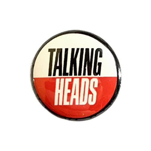 25mm �ʃo�b�W TALKING HEADS �g�[�L���O�w�b�Y TRUE STORIES New Wave Punk �p���N Power Pop �p���[�|�b�v Garage Punk