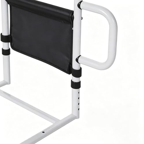 Barandillas de cama para personas mayores rieles de seguridad portátiles y barras de asistencia 7