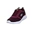 Burgundy Mesh Pu Trim