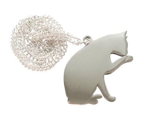 Collier de chat 45cm argenté pour parfaire votre tenue bohème ou un look casual chic