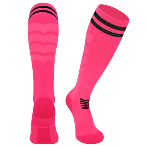 Olreco Girls Soccer & Softball Socks Youth Pink 6-8