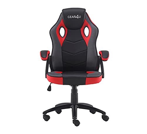 Gear4U Rook gamestoel rood / zwart Cover