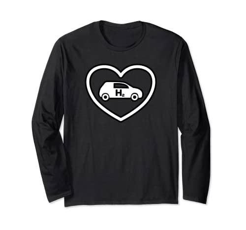 Hydrogen Powered Car Vehicle Fuel Cell Long Sleeve T-Shirt