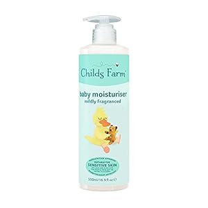 Childs Farm | Baby Moisturiser 500ml | Mildly Fragranced | Moisturising & Hydrating | Suitable for Newborns with Dry…