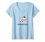 ¿Alguna vez te preguntaste de dónde vienen todas las hamburguesas? Divertida camiseta humorística de becerro con diseño de hamburguesa. Ideal para los amantes de la carne y la carne de vacuno.