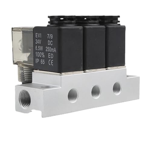 Électrovanne pneumatique 2V025-08 DC24V type Airtac 2 positions pour air - 2