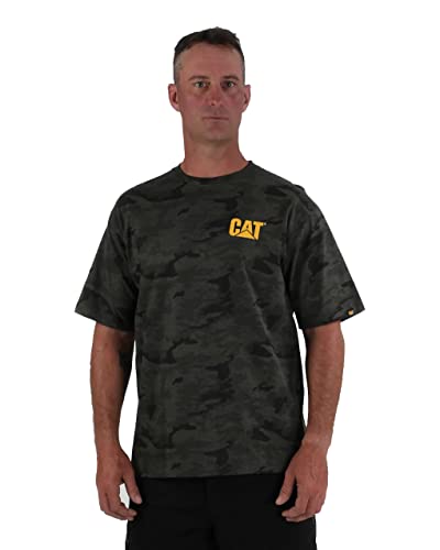 CAT Mens Trademark Short Sleeve Tee