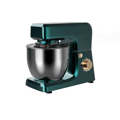WJWWO Stand Dough Mixer 1800W, Home Food Mixer For Baking, Comes With 10L Bowl, Electric Kneader Stainless Steel, Easy To Clean, Suitable For Home Baking,E