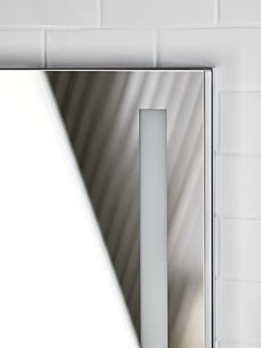 Kohler 99007-Tlc-Na Verdera 24" W X 30" H Medicine Cabinet With Lights, Recessed Or Surface Mount Bathroom Medicine Cabinet With Mirror #TOP5