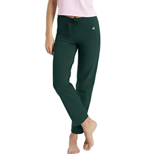 Image of Jockey Women's 1301-01-24X7 Track Pant, Moss Green Melange, S