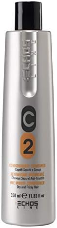 Echos Line C2 One Minute Conditioner Dry and Frizzy Hair 11.83 Oz