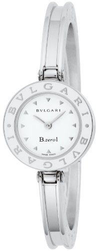 [ブルガリ] 腕時計 B-Zero1 ビーゼロワン ホワイト 文字盤 ステンレススチール サファイヤガラス クォーツ 22MM スイス Watch BZ22WLSSSサイズ レディース シルバー [並行輸入品]のサムネイル