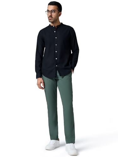 Image of XYXX Men Soft Stretch All Day Quick Dry Slim Fit Casual Pants