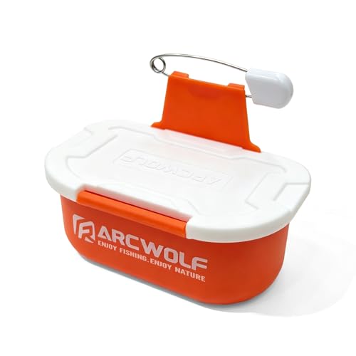 ARCWOLF サシエ入れ 餌箱 小型 携帯タイプ 磯釣り フカセ釣り AFD-513（4色展開）