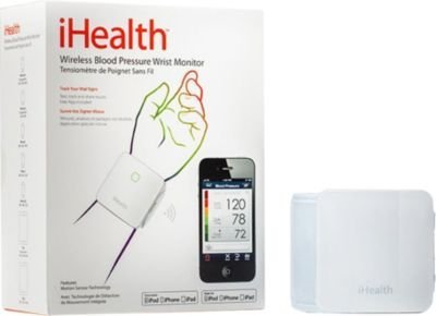 Sfigmomanometro polso iHealth BP7 senza collegamento Bluetooth compatibile iPad iphone-ihe001- Certificato Francia Medical industria