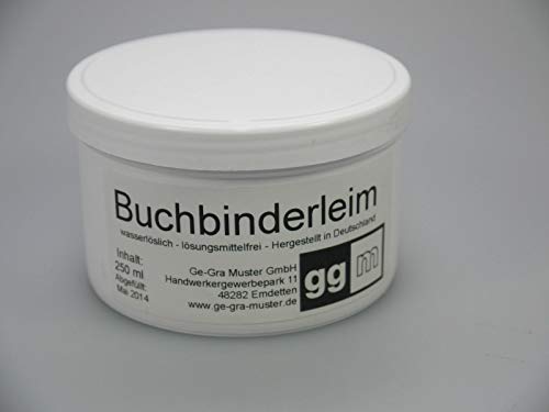 GGM® Buchbinderleim/Bastelleim 250gr. transparent, lösungsmittelfrei Cover