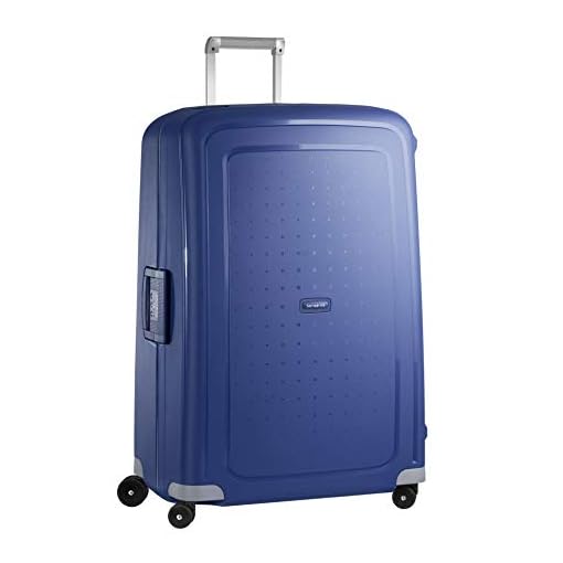 Samsonite S'Cure Spinner - Maleta de equipaje, XL (81 cm - 138 L), Azul  (Dark Blue) - Travel70.pt
