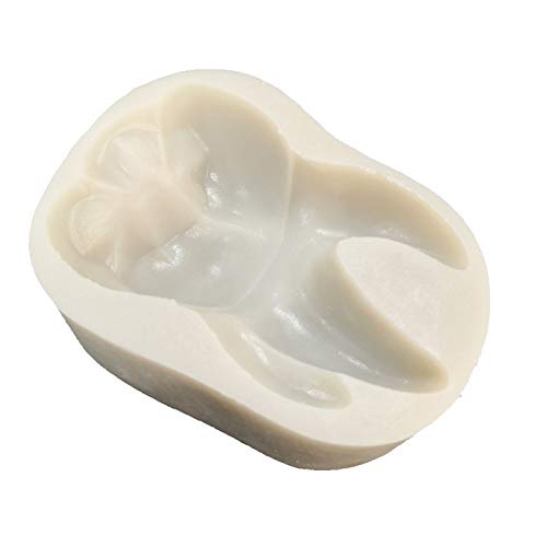 XLZSP 3D Pop Hoofd Siliconen Mallen 2Pcs Menselijk Gezicht Fondant Cake Mould Handgemaakte Diy Chocolade Jelly Pudding Polymeer Klei Gips Mallen