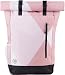Forrider Rolltop Rucksack - Der Rucksack, der kann was du willst, Verstecktes Laptopfach | für Uni, Sport, Arbeit oder Freizeit, Rosé, 30L