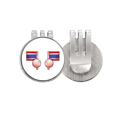Marqueur de balle de golf Thaïlande accessoire émail aimanté pour green