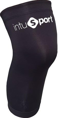 Intu Sport Copper Compression Knee Brace, #1 Pain Relief & Joint Recovery, Support Sleeves ideal for sports injury, arthritis, tendonitis. Wear Anywhere – Single Sleeve