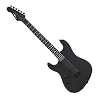 OUTSTANDING FEATURES: The Left Handed Electric Guitar LA Select by Gear4music provides outstanding feel, heavy tones and menacing all-black looks. BODY AND NECK: Rich basswood body, thermally treated poplar laminate fretboard and satin black maple ne...
