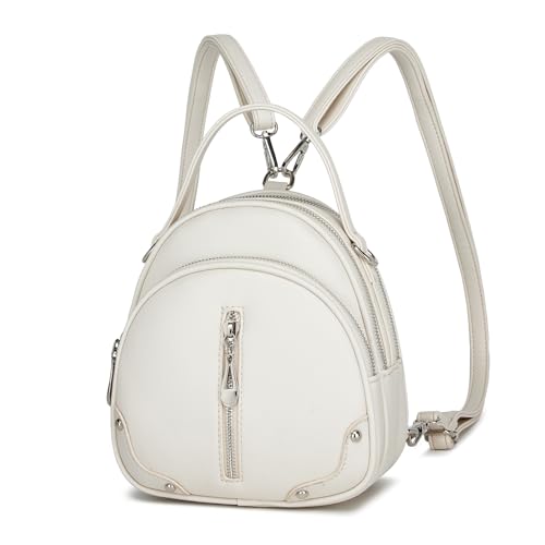 Miss Lulu Damen Handtasche Mini Rucksack Kleiner...