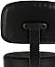 AmazonBasics Multi-Purpose Adjustable Drafting Spa Bar Stool with Foot Rest and Wheels - Black