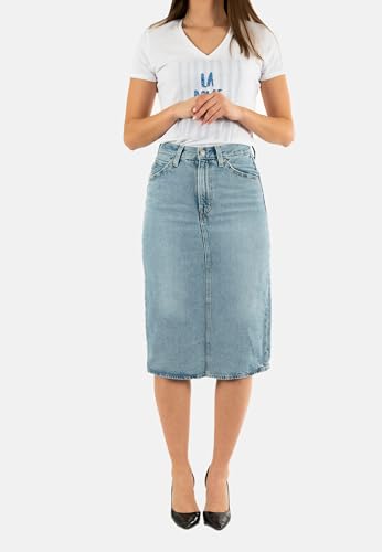 Miniatura 2 de Levi'S High Rise Back Slit Skirt Mujer