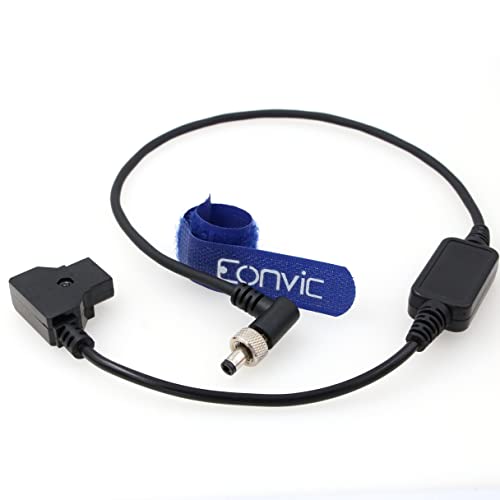 Cable D-Tap a DC con bloqueo de 2.5mm y ángulo recto de 12V para tu ATEM Mini switcher 2