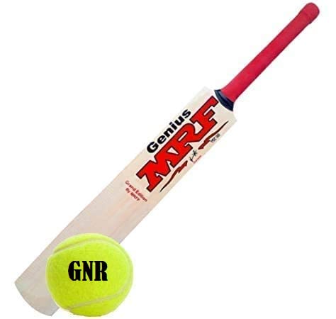 N.R Interprises Junior Poplar Willow Cricket Bat (FullSize) with 1 Tennis Ball (B07VG4L4M1) Amazon Price History, Amazon Price Tracker