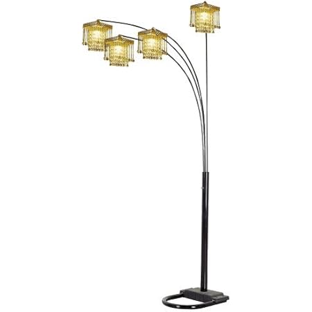 Modern Style of 5 Arm Arch Floor Lamp - Gold - - Amazon.com