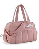 BAGSMART Gym Bag for Women, Duffle Bag for Travel with Wet Pocket, Lightweight Carry on Weekender Duffel, Water Resistant