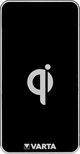 Preisvergleich Produktbild Varta Wireless Qi-Ladegerät (Induktive Ladestation, drahtlos, Ultra Slim Ladepad - ohne Zubehör verwendbar mit Samsung Galaxy S6 / Edge, Google Nexus 7, iPhoneX, und anderen Qi-fähigen Geräten)
