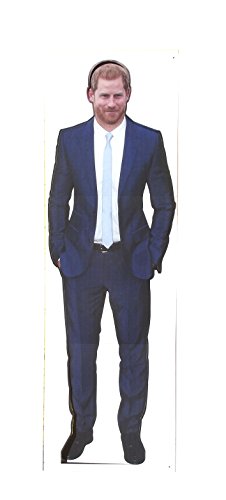 Aahs Engraving Prince Harry Life Size Carboard Stand Up, 6 feet