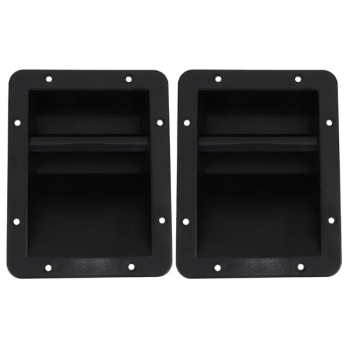 ARTIBETTER 2pcs Speaker Side Handle Speakers Audio Handles Audio s Auido Accessories Stage Cabinet s Cabinet s Substitute Plastic Square